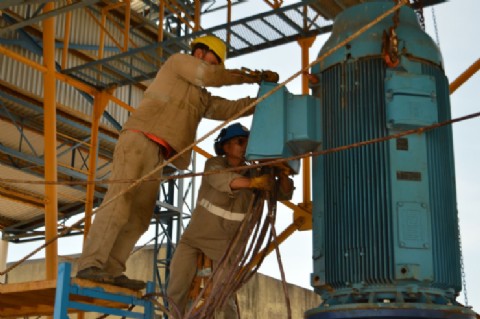 Sameep instala un equipo de bombeo para reforzar el servicio en el Área Metropolitana