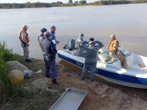 Hallaron el cuerpo de un joven correntino en aguas del río Paraná, a la altura de Basail