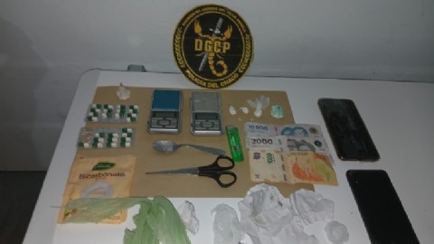 Desbarataron presunto kiosco narco en el barrio CGT de Villa Ángela