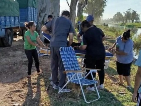 Vecinos rescataron a una adolescente que se ahogaba en un canal de San Bernardo