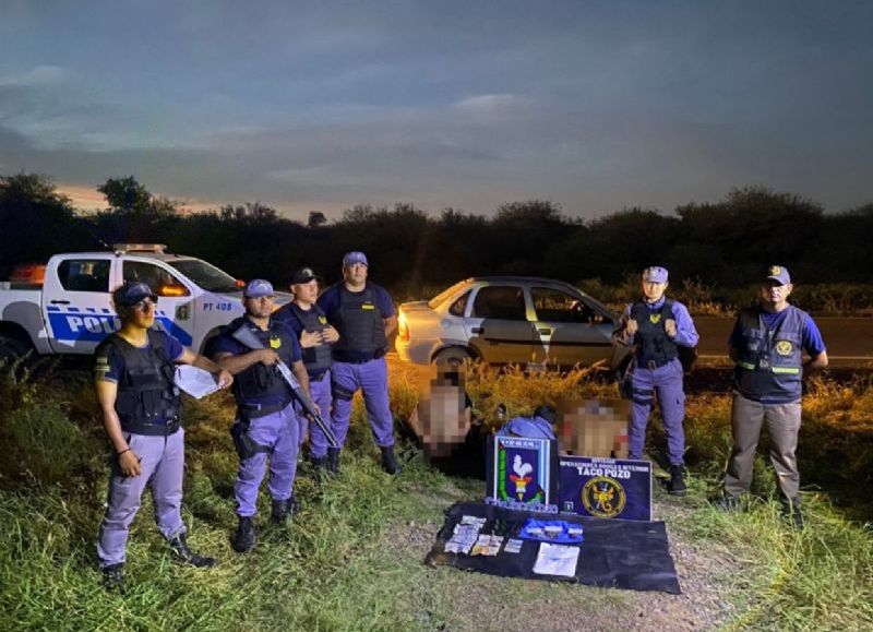 Secuestran cocaína y detienen a tres personas en un procedimiento de Taco Pozo