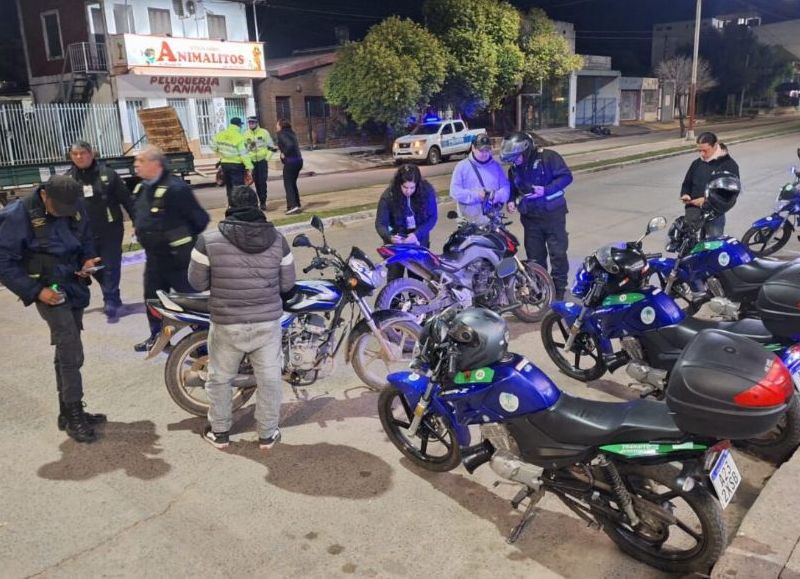 Removieron 39 motos y detectaron 10 alcoholemias positivas en Resistencia