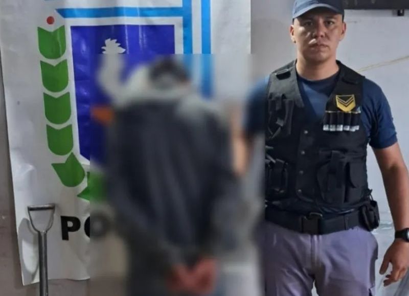 Discutió con un compañero de trabajo, quien lo golpeó con una pala en la cabeza en Fuerte Esperanza