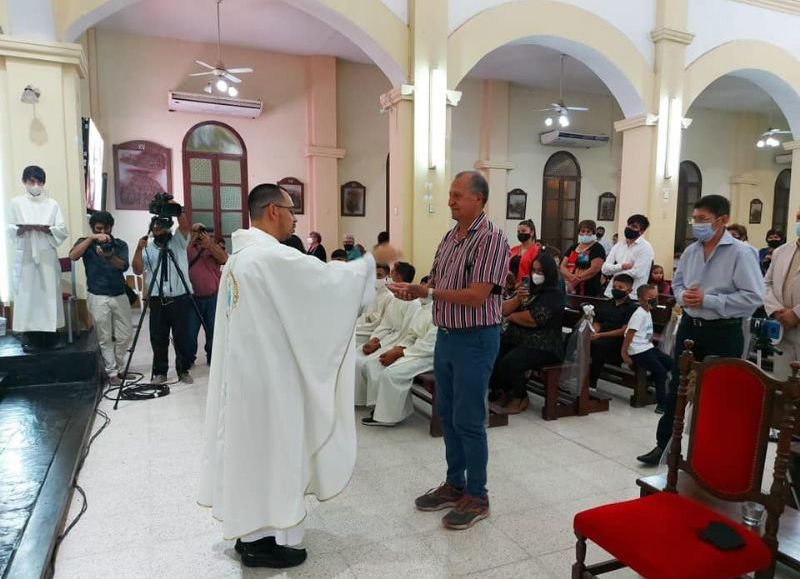 Villa Ángela: tras su ordenación como sacerdote, Jorge Cardozo tiene Covid
