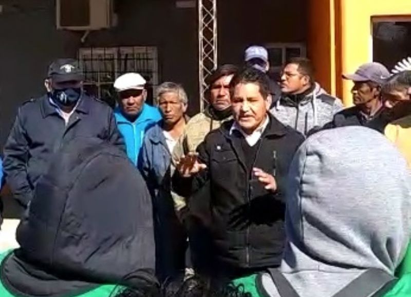 El Espinillo: el intendente Cuellar despidió al delegado municipal de ATE