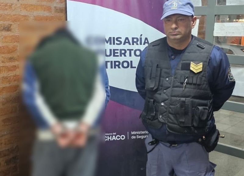 Puerto Tirol: una mujer activó el botón antipánico y detuvieron a su ex pareja