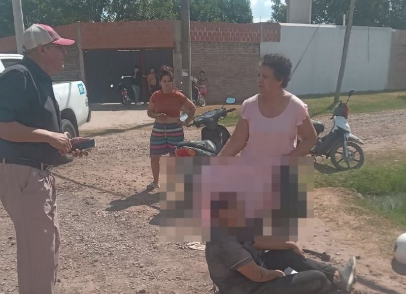 Tres heridos tras un choque entre dos motocicletas en Resistencia