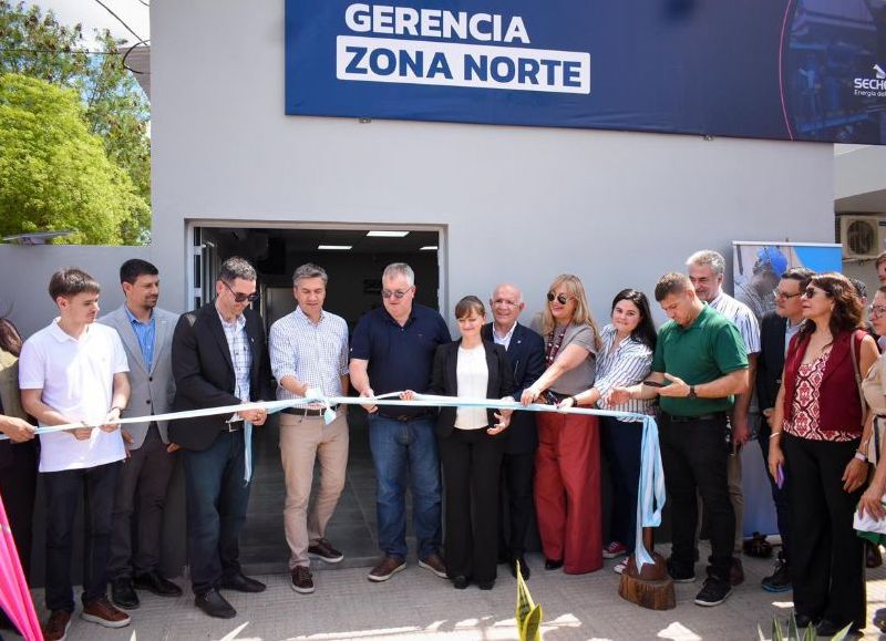 El Gobierno provincial inauguró la nueva Gerencia Norte de Secheep en Castelli