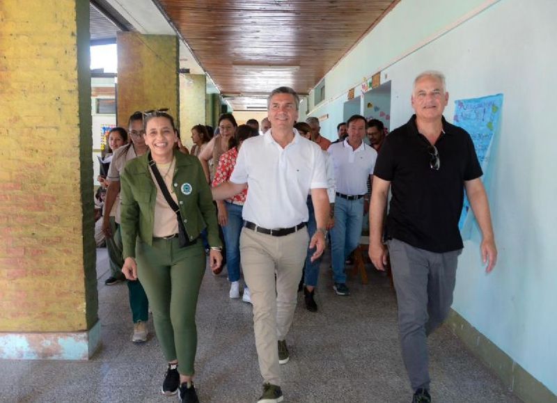 El Gobierno avanza con obras de refacción en la Escuela 271 de General San Martín