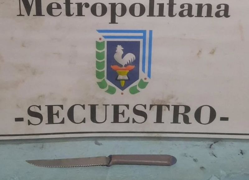 Resistencia: detienen a un hombre por agredir a su vecino con un cuchillo