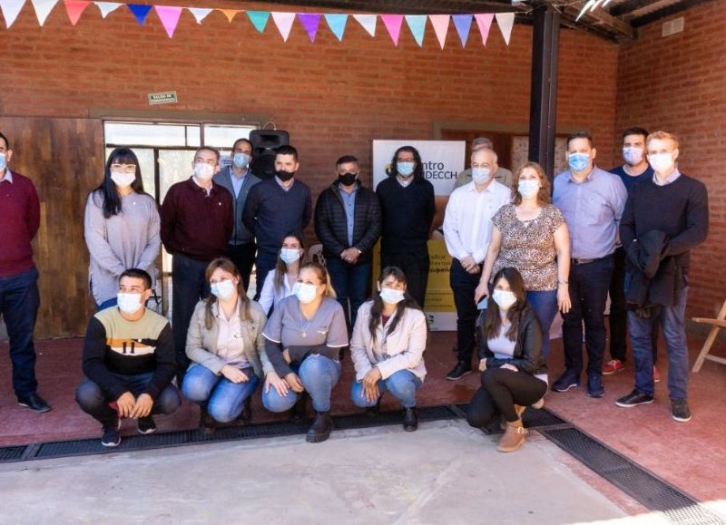 Sáenz Peña: el intendente participó del acto por los diez años del Centro FUNDECCH