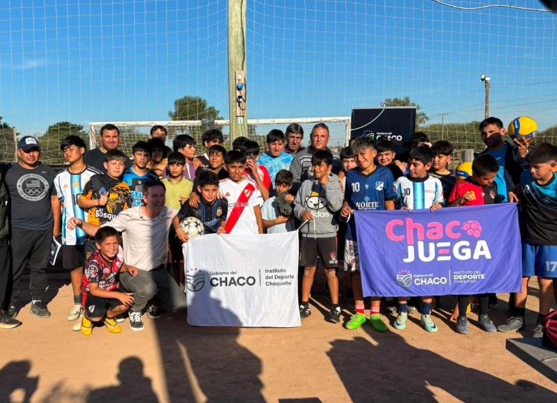 Fuerte Esperanza fue sede del lanzamiento de “Chaco Juega 2026”