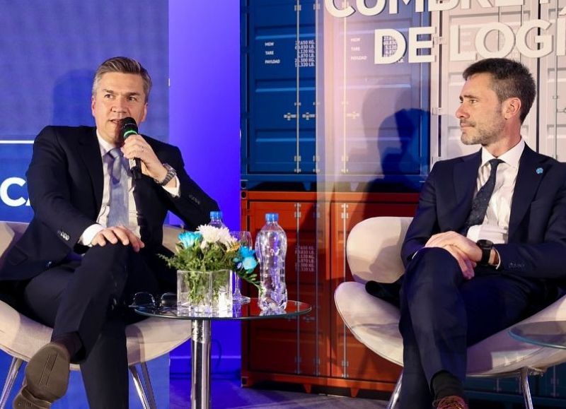 El gobernador Zdero acompañó la Cumbre Federal de Logística en el CFI