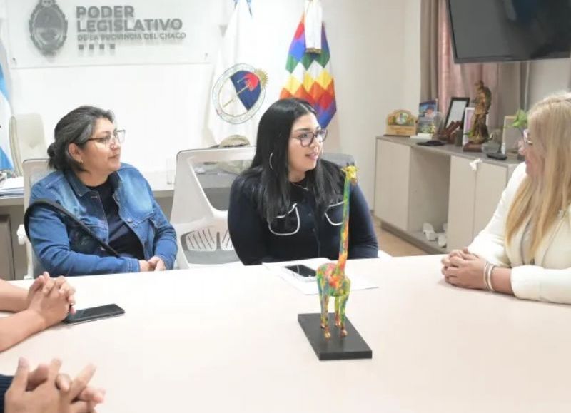 La Legislatura recibió a referentes del Consejo Nativo de la Mujer Indígena del Chaco