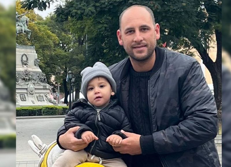 Felipe inicia su traslado para comenzar su tratamiento en el hospital Garrahan