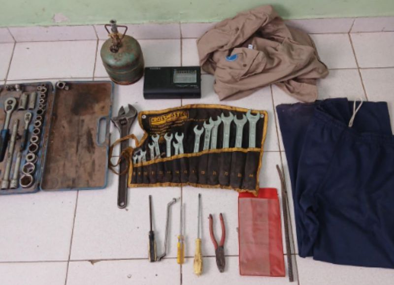 Recuperaron herramientas y elementos que fueron robados de un camión en Las Breñas