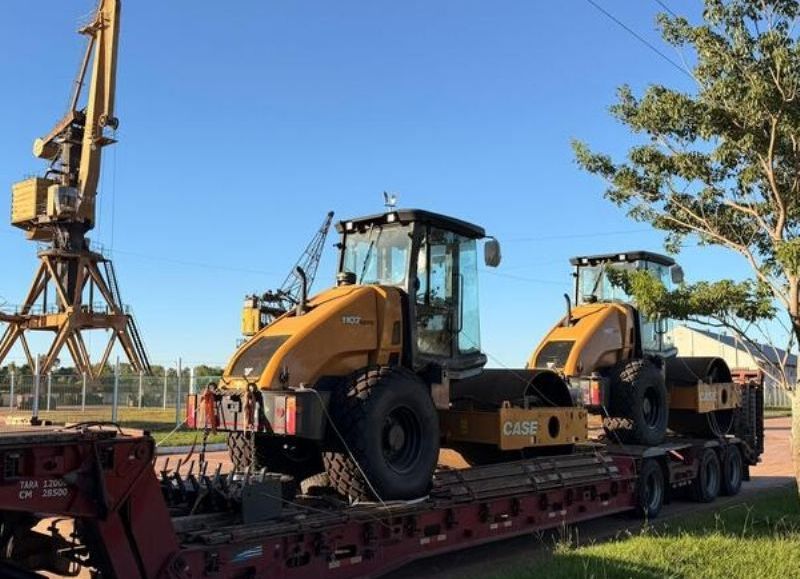 El Puerto de Barranqueras recibió maquinaria proveniente de India