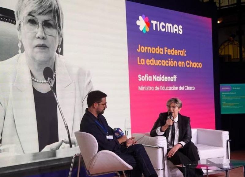 Naidenoff: "Que los chaqueños puedan salir adelante de la mano de la educación"