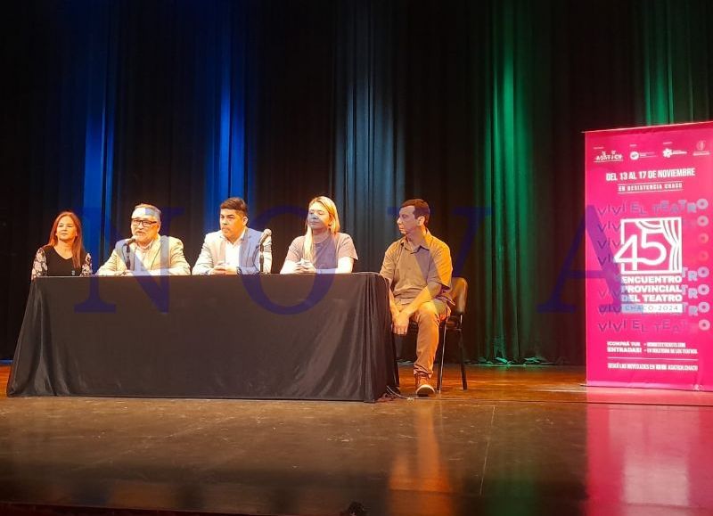 Anunciaron el 45° Encuentro Provincial del Teatro, en Resistencia