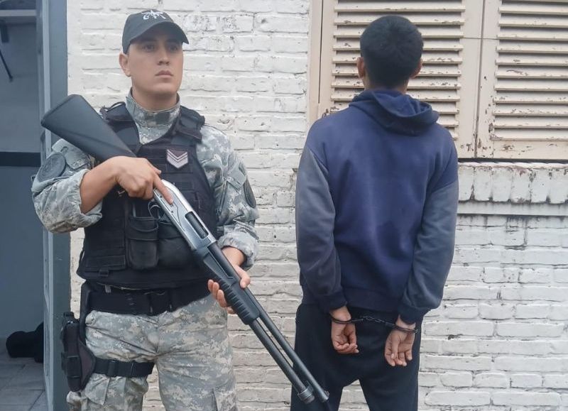 Sáenz Peña: detienen a un joven tras violar perimetral e intentar robar en la casa de su madre