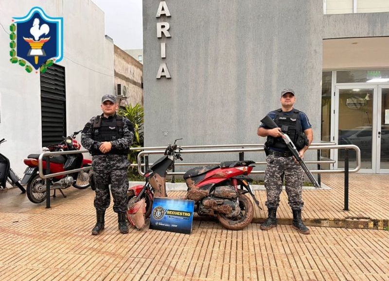 Operativo Lince: frustran venta de moto de dudosa procedencia en Sáenz Peña