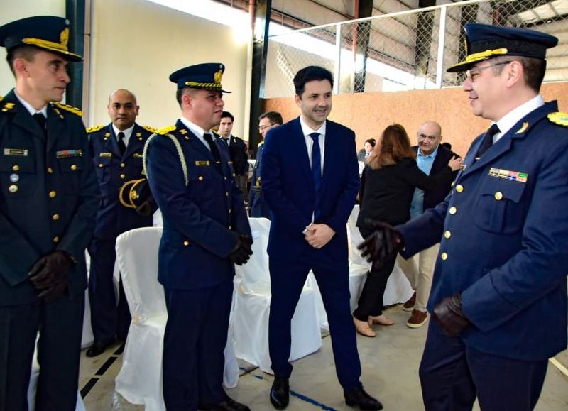 Bruno Cipolini acompañó el acto por el Día del Servicio Penitenciario Federal en Sáenz Peña