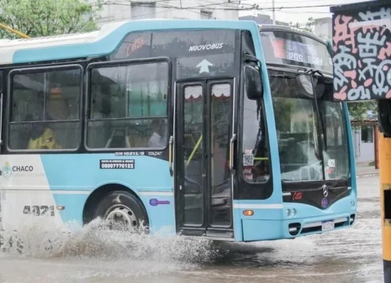 Suspendieron el servicio de transporte público de pasajeros en el Gran Resistencia