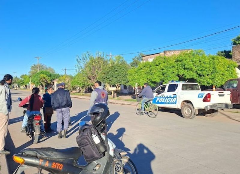 Investigan un siniestro vial en Las Breñas, tras la muerte de una joven motociclista de 21 años