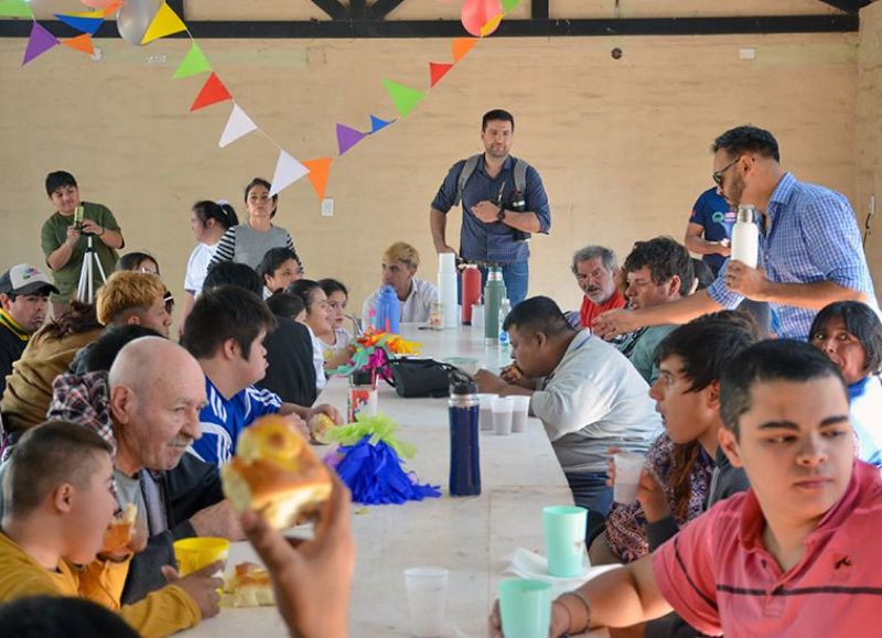 El área de discapacidad comunal de Sáenz Peña celebró el Día del Amigo