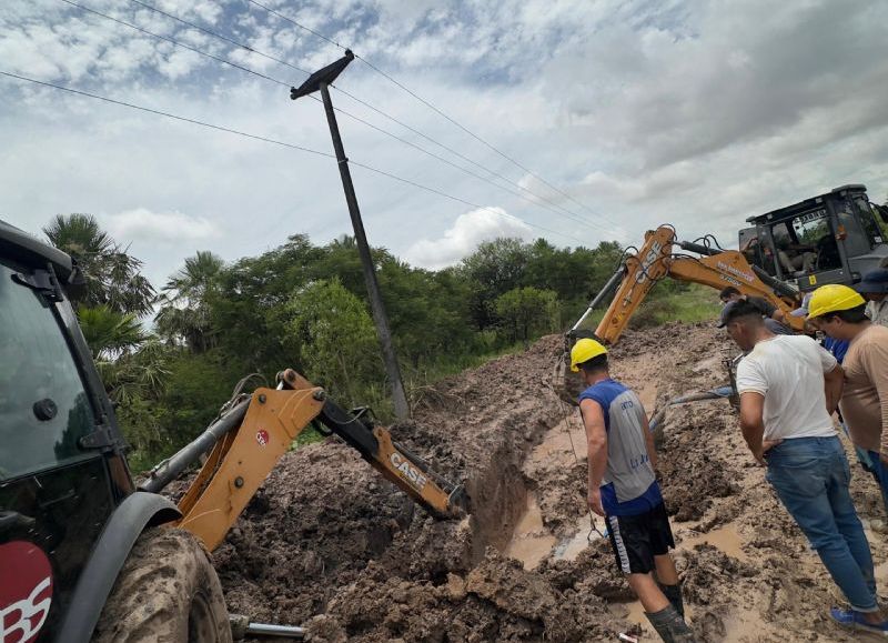 Sameep trabaja en la reparación del Acueducto Norte