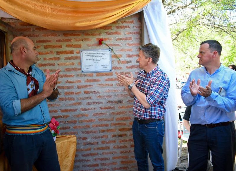 El Gobierno provincial acompañó la misa en honor a San Francisco de Asís en Basail