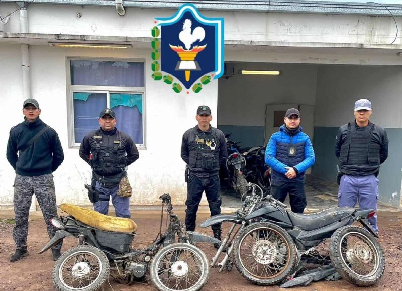 Recuperaron dos motos robadas en Pampa del Indio