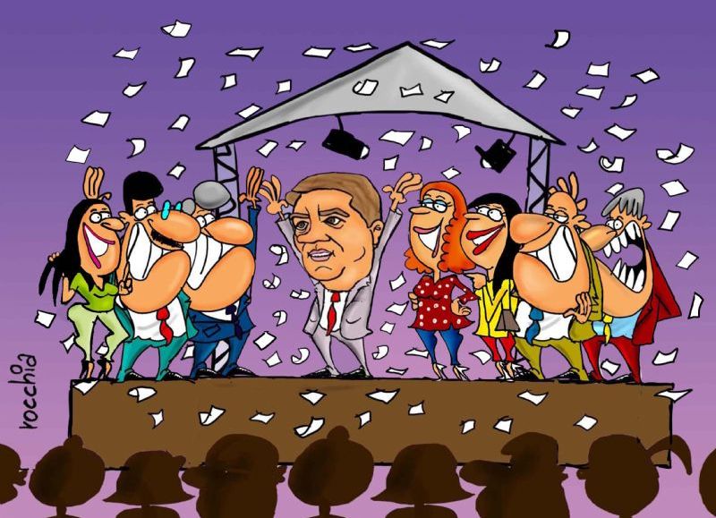 El Ejecutivo "celebró" el primer mes de gestión con nuevos hallazgos y sin piquetes