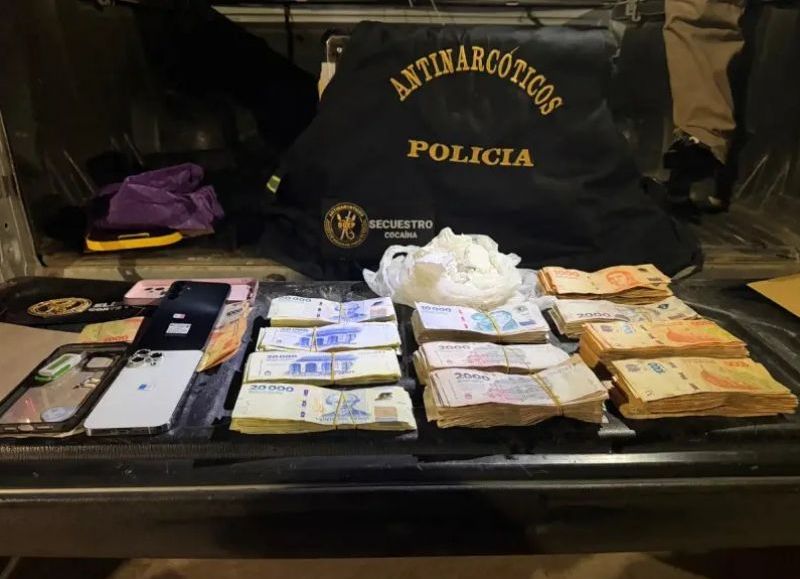 Tres mujeres detenidas con cocaína y más de 8 millones de pesos en Resistencia