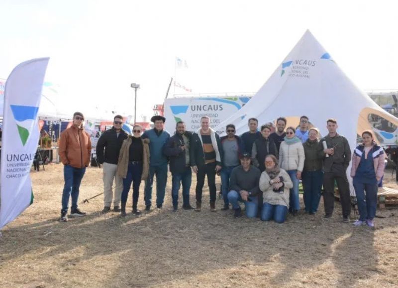 La Universidad del Chaco Austral participó de una nueva edición de Agronea