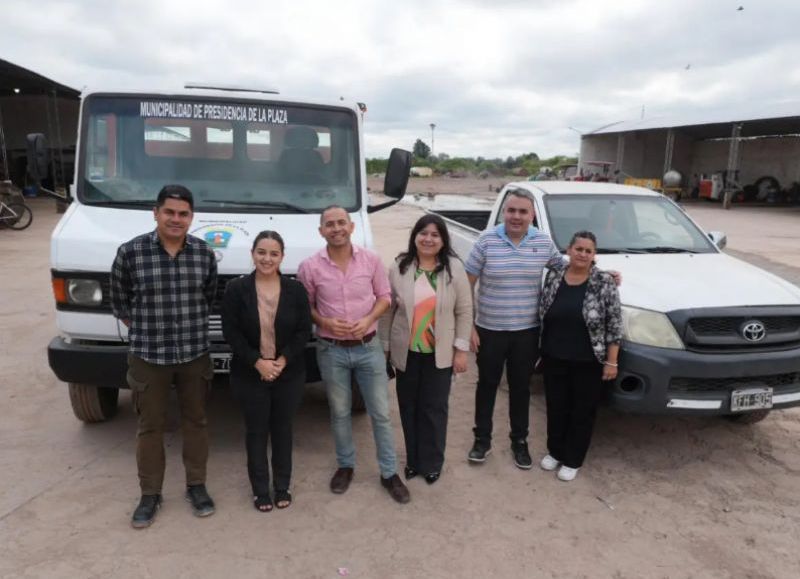 Presidencia de la Plaza incorporó nuevos vehículos al parque automotor municipal