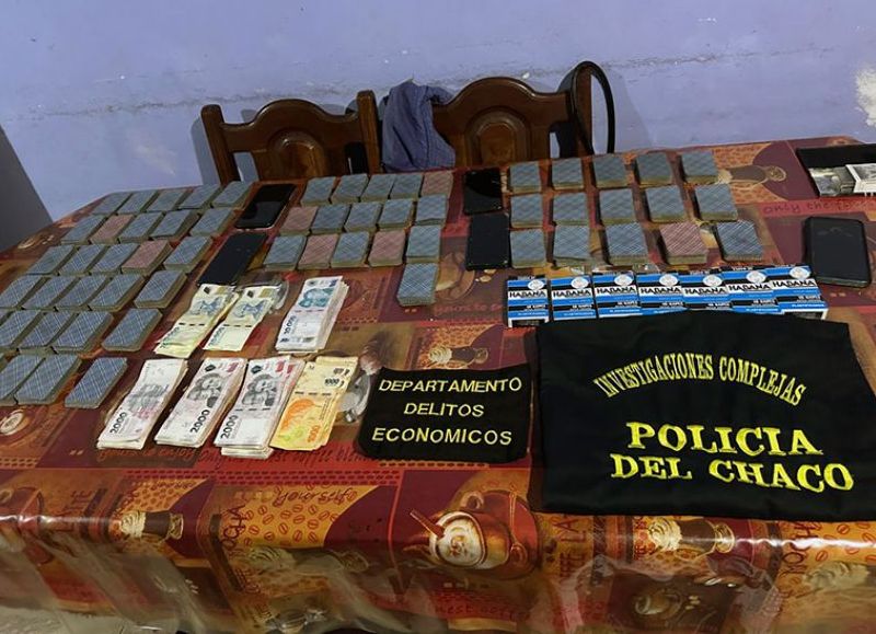 Desbarataron un centro de juego clandestino tras un allanamiento en Pampa del Infierno