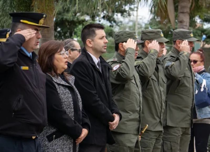 Con homenajes y menciones, celebraron los 85° años del Escuadrón I de Gendarmería de Sáenz Peña