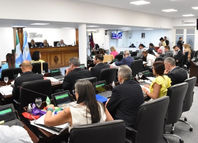 La sesión ordinaria del Parlamento chaqueño se extendió por solo una hora