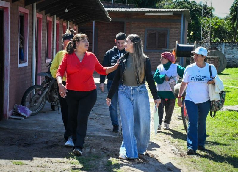 Panzardi visitó Colonia Elisa y destacó la importancia de la unidad de cara a octubre