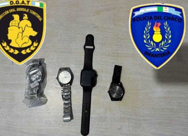 Detienen a un hombre que robó en una relojería de Resistencia