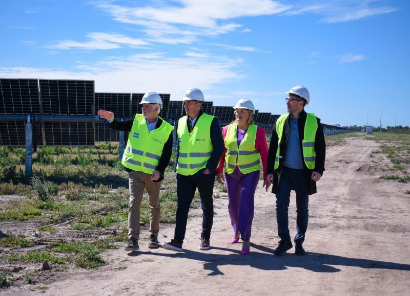 Zdero destacó la articulación público-privada en el mayor parque solar de la provincia