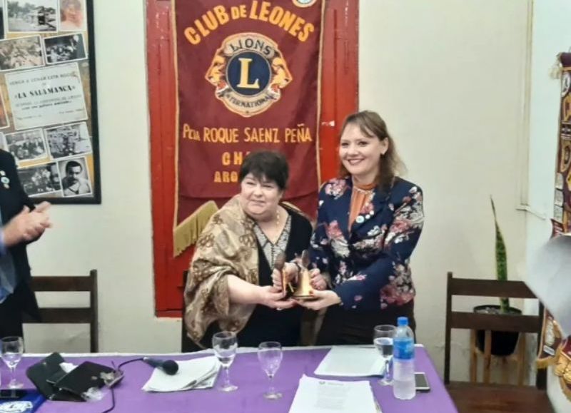 El Club de Leones de Sáenz Peña celebró sus 63 años y renovó autoridades