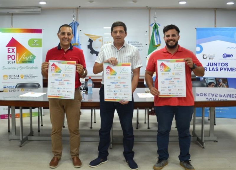 La Cámara de Comercio de Resistencia acompañó el lanzamiento de la Expo "Viví la Termal 2024"