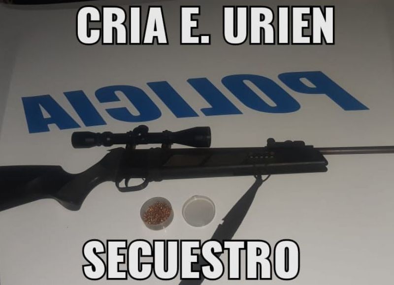 Efectivos de Santa Sylvina secuestran dos aires comprimidos