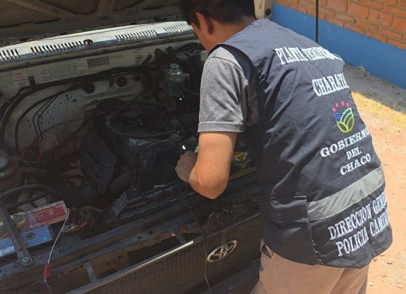 Charata: secuestran una camioneta con pedido de seucestro desde hace 24 años