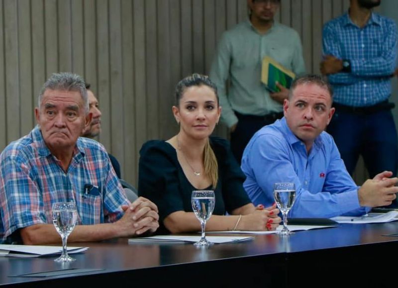 Claudia Panzardi estuvo presente en el Consejo de Seguridad de la provincia