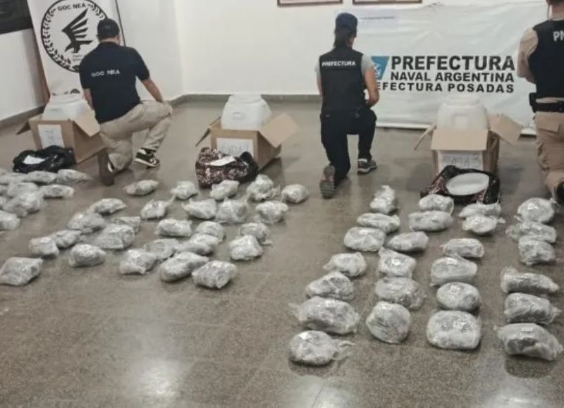 Desbarataron una banda que enviaba encomiendas con drogas a Las Breñas y Barranqueras