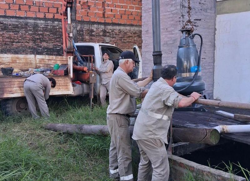 Sameep normalizó el sistema cloacal tras reparar el colector principal en Quitilipi