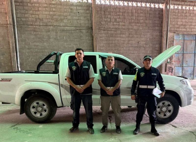 Secuestraron una Hilux con numeración de motor adulterada en Sáenz Peña